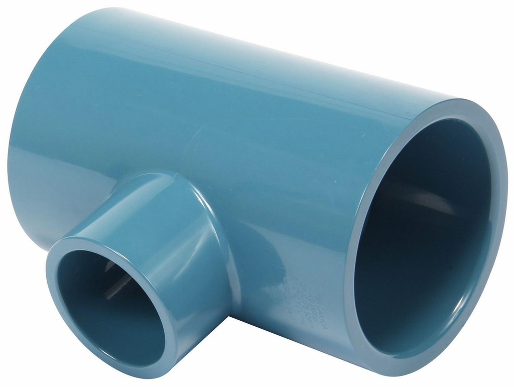 2 1/2"x2 1/2"x1 1/4" CPVC RED. TEE SxSxS AQUARISE