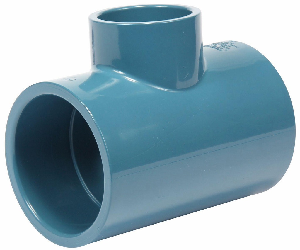 3"x3"x2" CPVC RED. TEE SxSxS AQUARISE