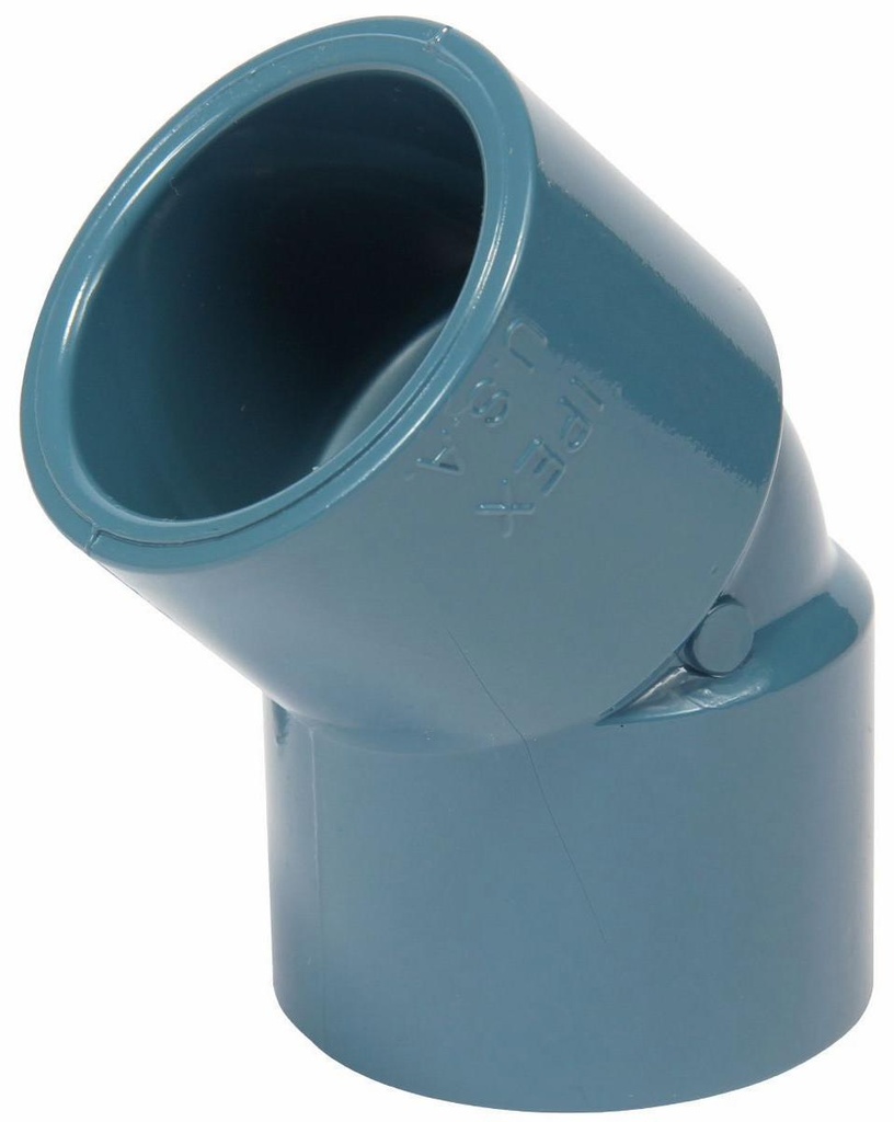 1 1/4"x45D CPVC ELBOW SxS AQUARISE