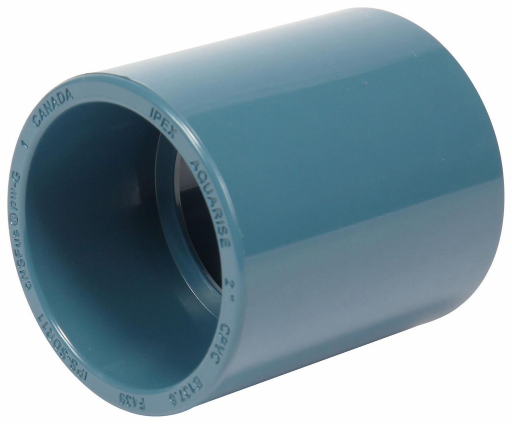 2" CPVC COUPLING SxS AQUARISE