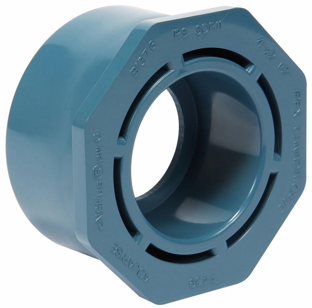 4"x2 1/2" CPVC RED. BUSHING SPxS AQUARISE