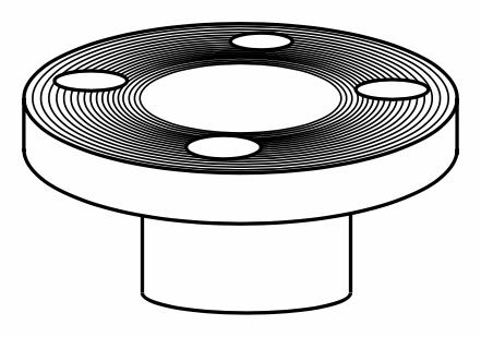 1" CPVC FLANGE SOC AQUARISE