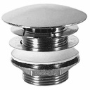 Slotted Waste for Washbasin without Overflow