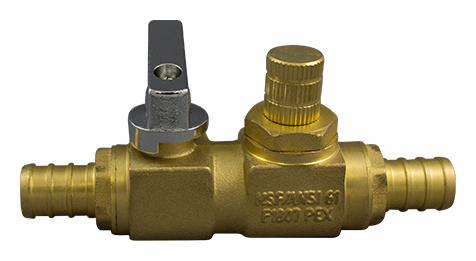 1/2" PEX X 1/2" PEX MEMORY BALANCING VALVE
