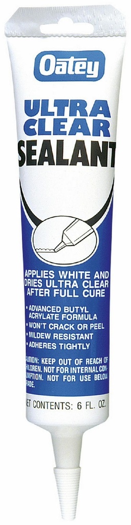6 OZ TUB & TILE CAULK CLEAR