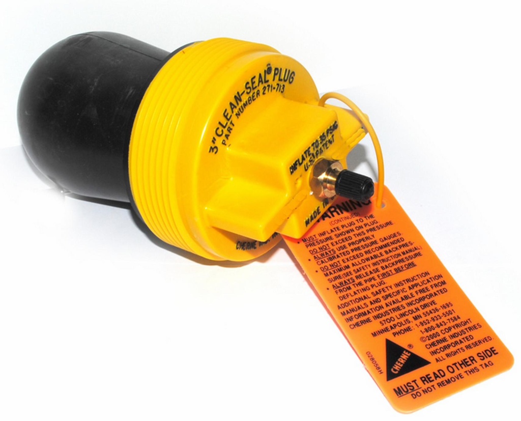CLEAN-SEAL PLUG 3 IN.