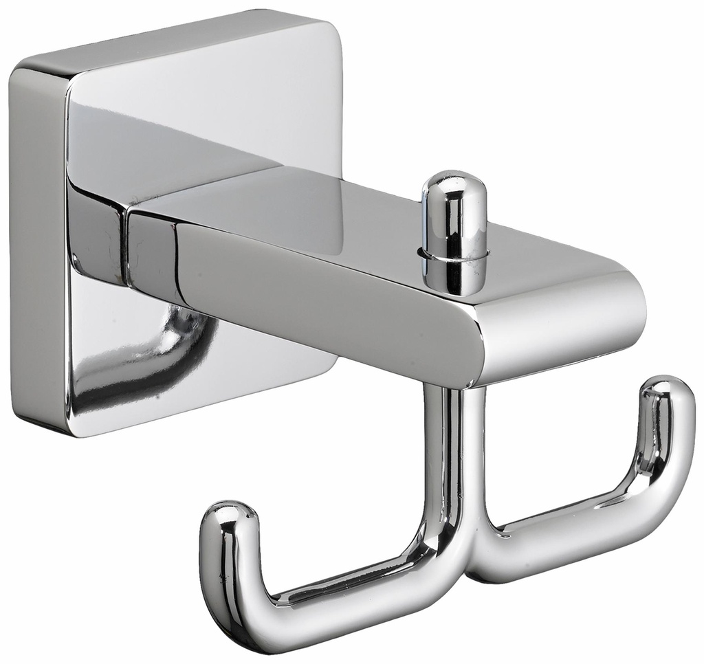 Contemporary Square Double Robe Hook
