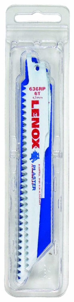 6"x3/4" 6TPI Bi-Metal Plaster Recip (Each)