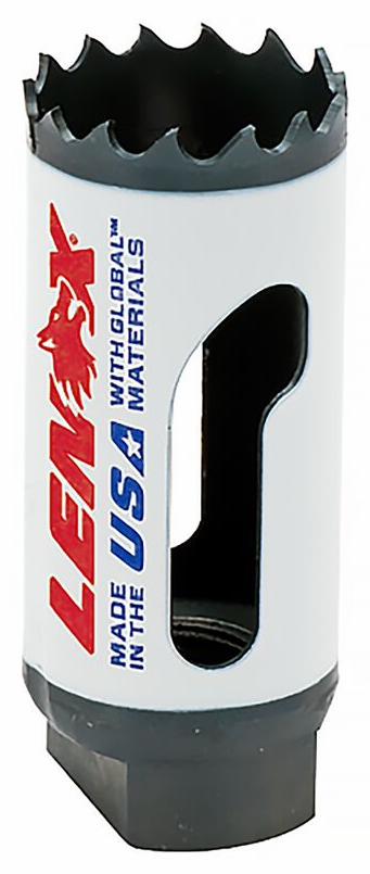 1" Speed Slot Bi-Metal Hole Saw With T3 Technology