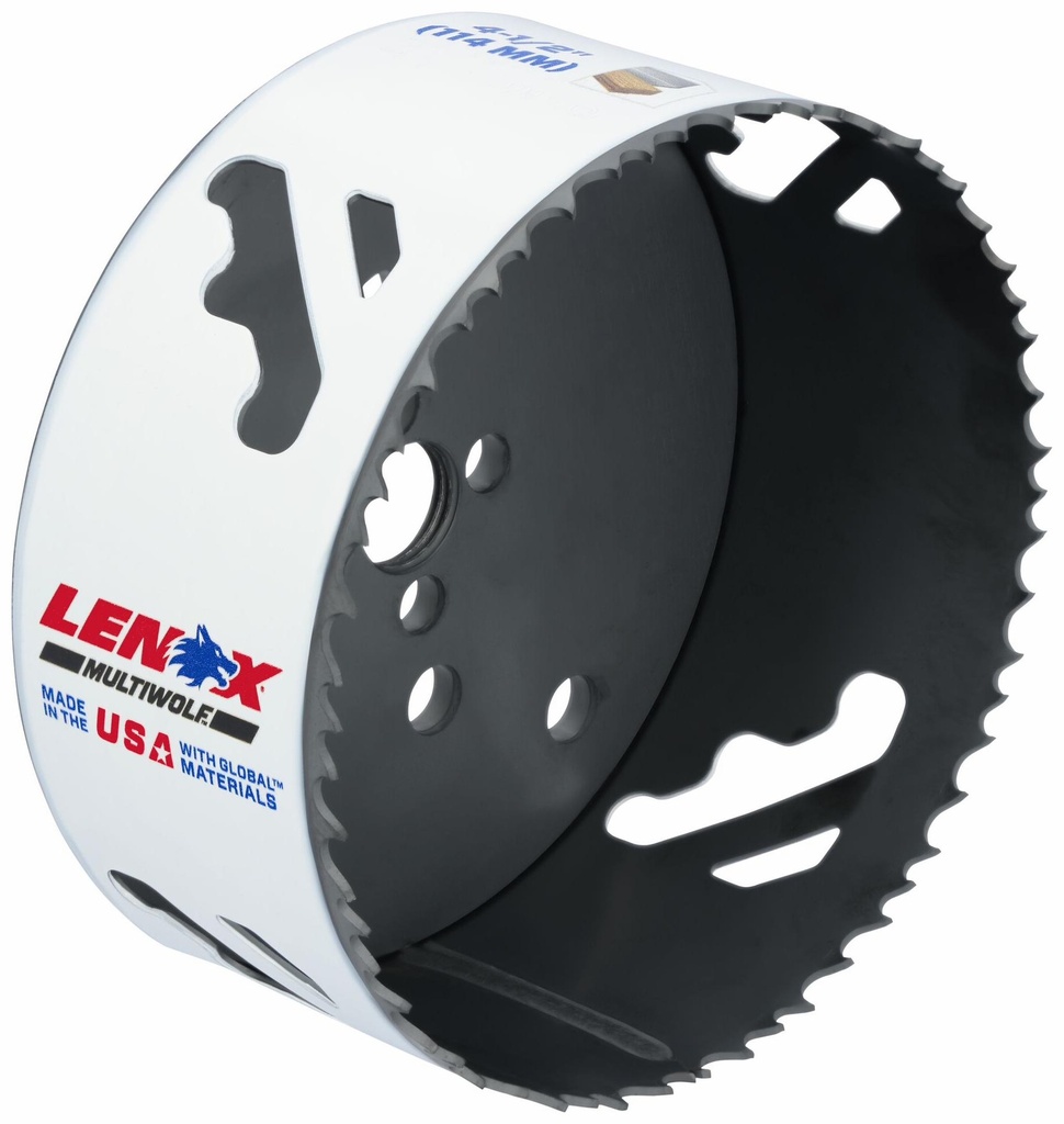 Bi-Metal Speed Slot Hole Saw With T3 Technology, 4-3/4"