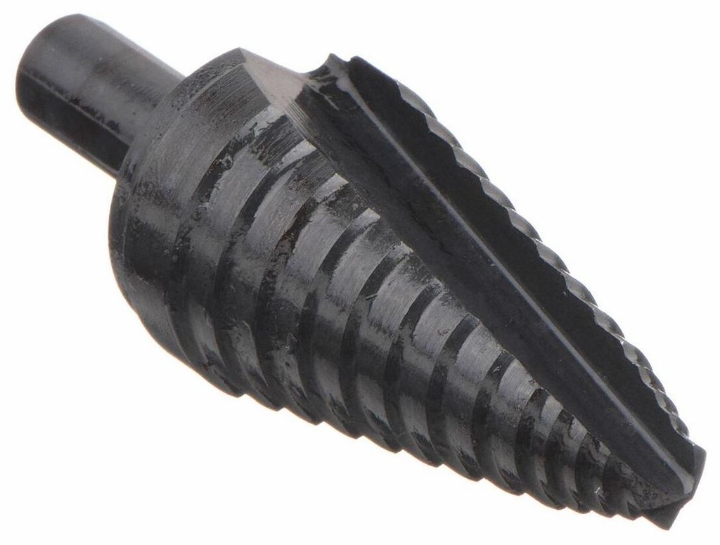 Step Drill Bit, 1/2-Inch To 1-Inch With 3/8-Inch Shank