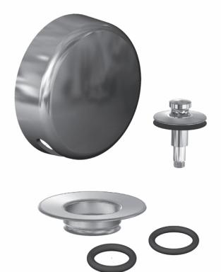 QuickTrim Innovator Lift & Turn Waste & Overflow Trim Kit