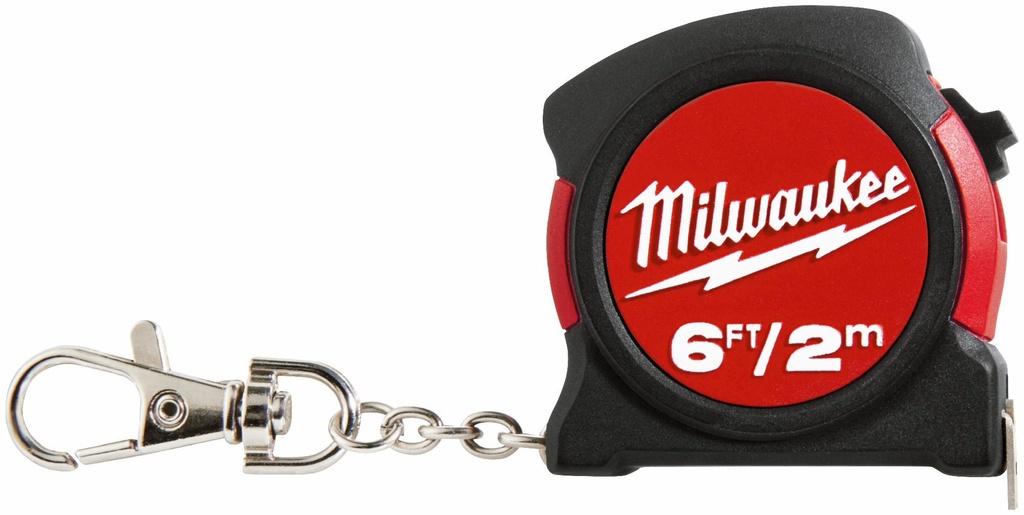 6ft / 2m Keychain Tape Measure