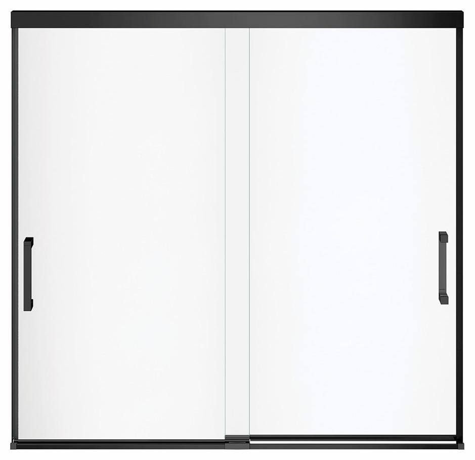 Incognito 57 56-59" x 56.75" Sliding Tub Door