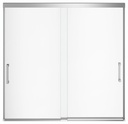 Incognito 57 56-59" x 56.75" Sliding Tub Door