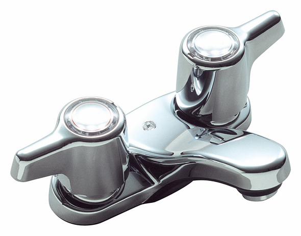 Centerset Bathroom Faucet with Lever Handles