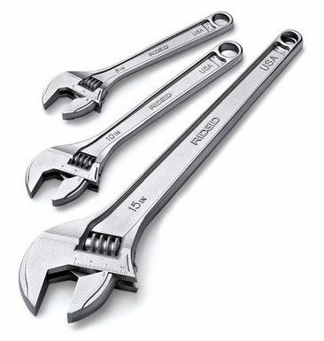 6" Wide-Capacity Adjustable Wrench