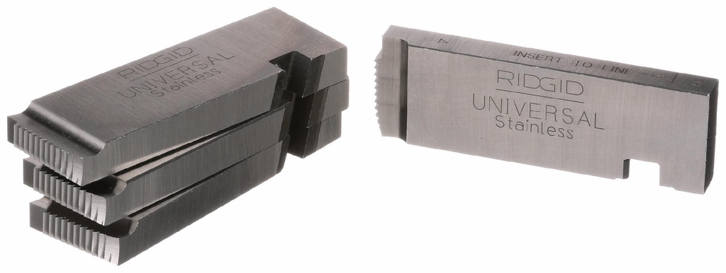 Pipe Dies for use in Universal Die Heads (Nos. 504A, 711, 713, 811A, 815A, 816, 817 and 842)