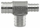 SSPEX-T070507 - '3/4" x 1/2" x 3/4" 304SS Crimp PEX Tee - F1807'