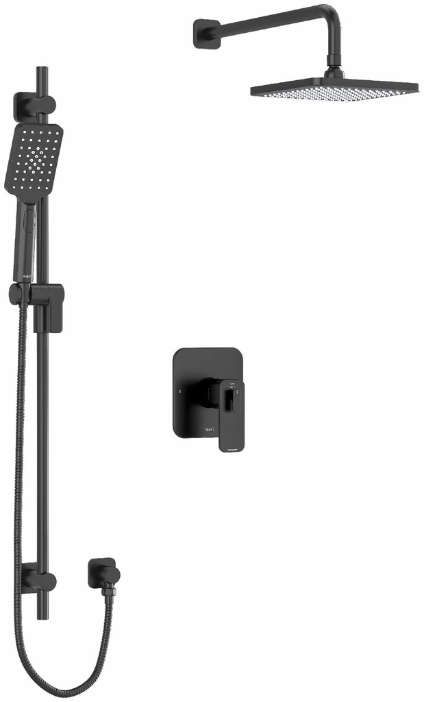 Equinox Shower Faucet Trim with Ceiling Shower Arm