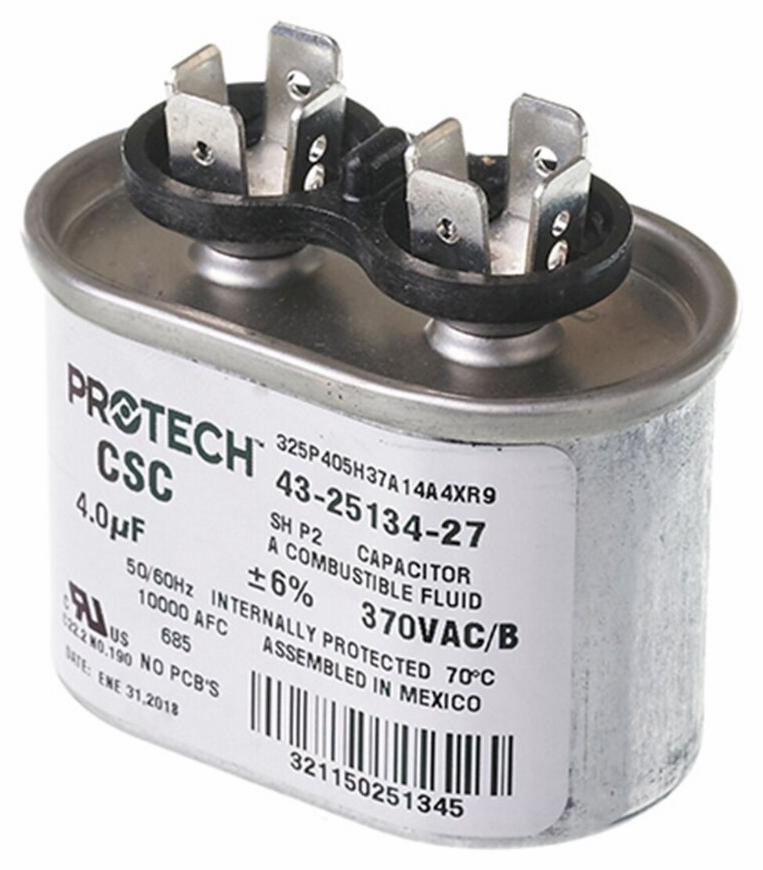 Capacitor - 4/370 Single Oval