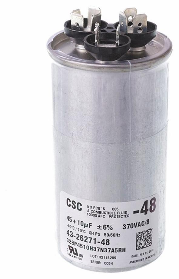 Capacitor - 45/10/370 Dual Round