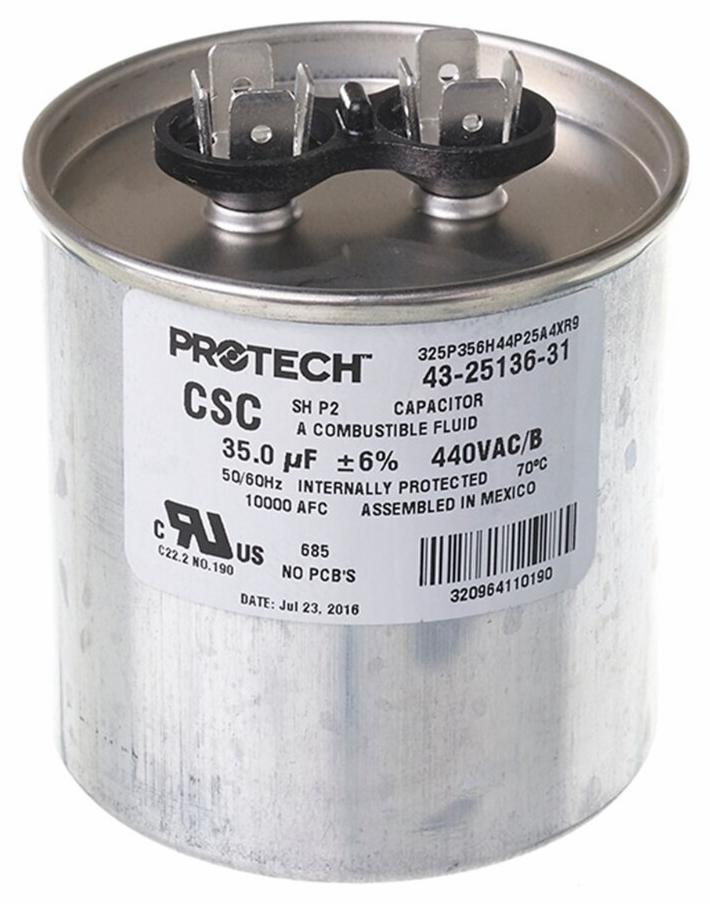 Capacitor - 35/440 Single Round