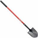 16ga Round Point Shovel with Fiberglass Handle
