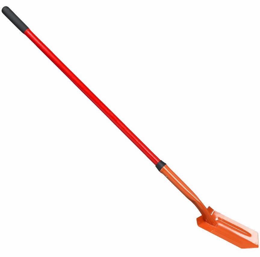 4" Trench Shovel with Fiberglass Handle