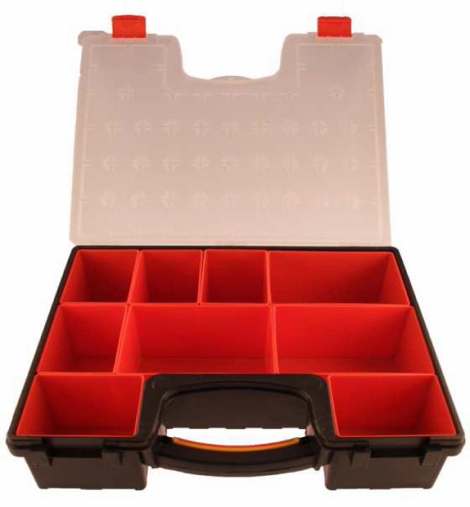 28-CBD-09 - 'Contractor Bin With 9 Deep Removable Bins'