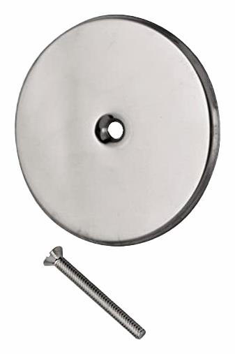 Cover Plate 6" Stainless w/ Bolt Bottom Mount