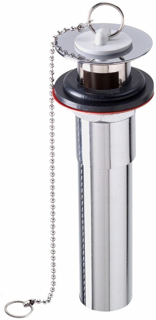 Plug & Chain Bathroom Sink Drain with Overflow