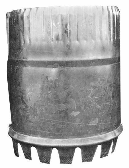 8" Tap-In Collar Small End