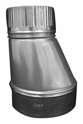 14"-10" Pipe Reducer Straight One Side BE/SE 28ga