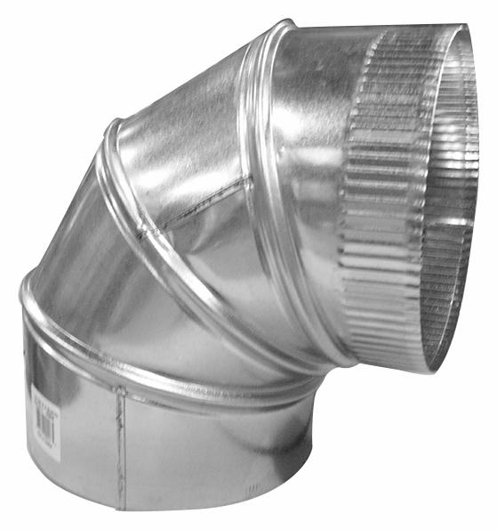 22" 90 Degree Elbow 22ga