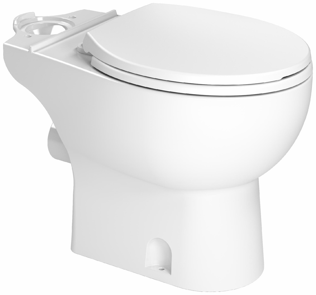 Saniflush Toilet Bowl Round with Seat (Bowl Only)