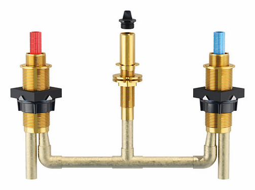Rough-In for 3-Hole High Flow Roman Tub
