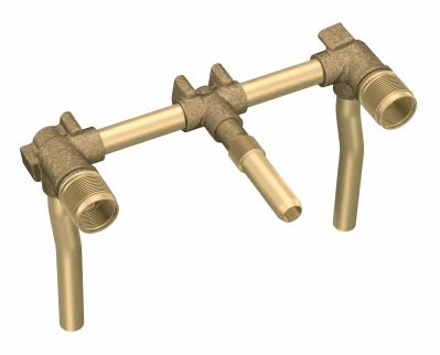 Rough-In Valve for Wall Mount Bathroom Faucet (CC)