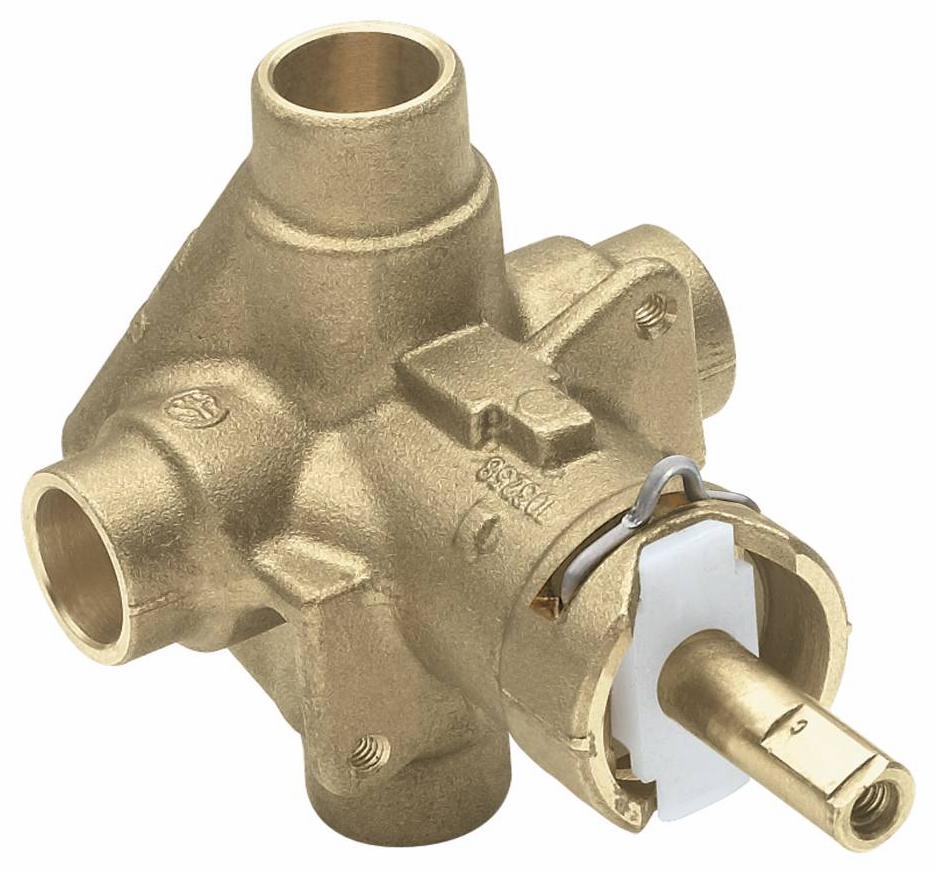 Rough-In for Posi-Temp Tub/Shower less Stops (Copper)