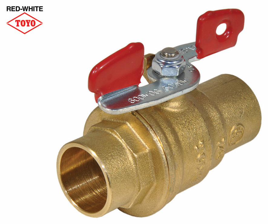 1-1/2 CC R+W WING BALL VALVE 5049W