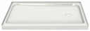 60" x 32" RH Drain Alcove Shower Base