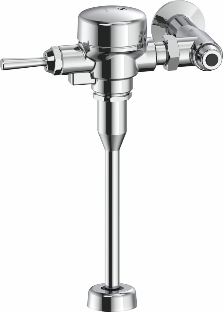Teck Exposed Manual Urinal Flushometer with Vacuum Breaker