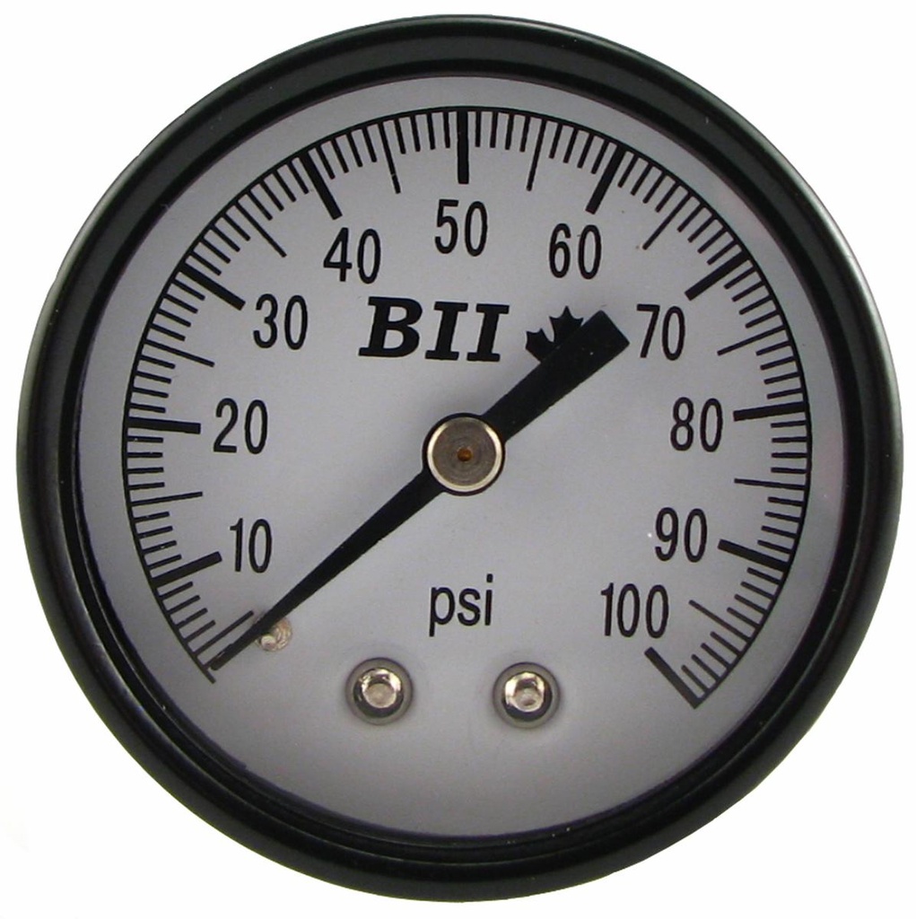 PGCBM-1-100 - '2" Dry Gauge 1/4" Cbm 0-100'
