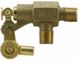 28-BFV-10NL - 'No Ld 1" Float Vlv - 1/4"-20 1"Mpt In x 1"Mpt Out'