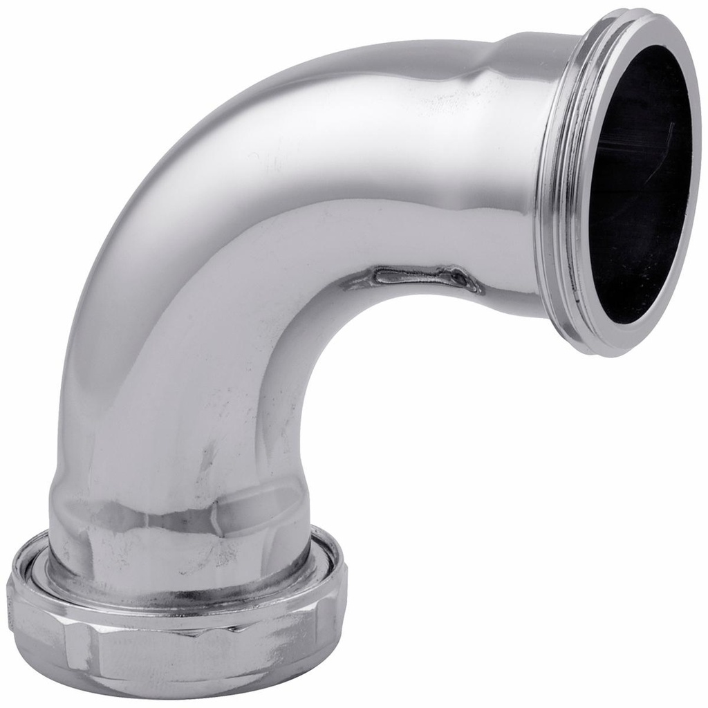 1 1/4 SLIP 90 DEG ELB W/NUT