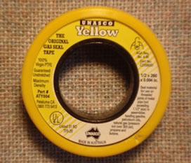 12mm Yellow Gas Seal Pro-Pack thread seal tape