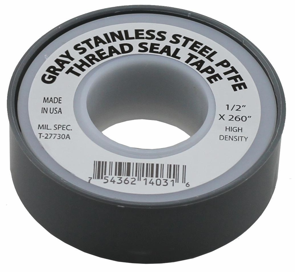 TT260-SS - '1/2" x 260"x .004" S.S. TAPE'