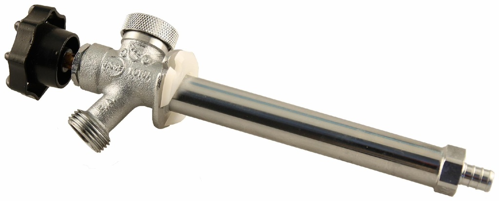 0865P-080NL - 'No Lead 1/2"Pex - 8"Non Freeze Lawn Faucet W/ Vac Breaker'