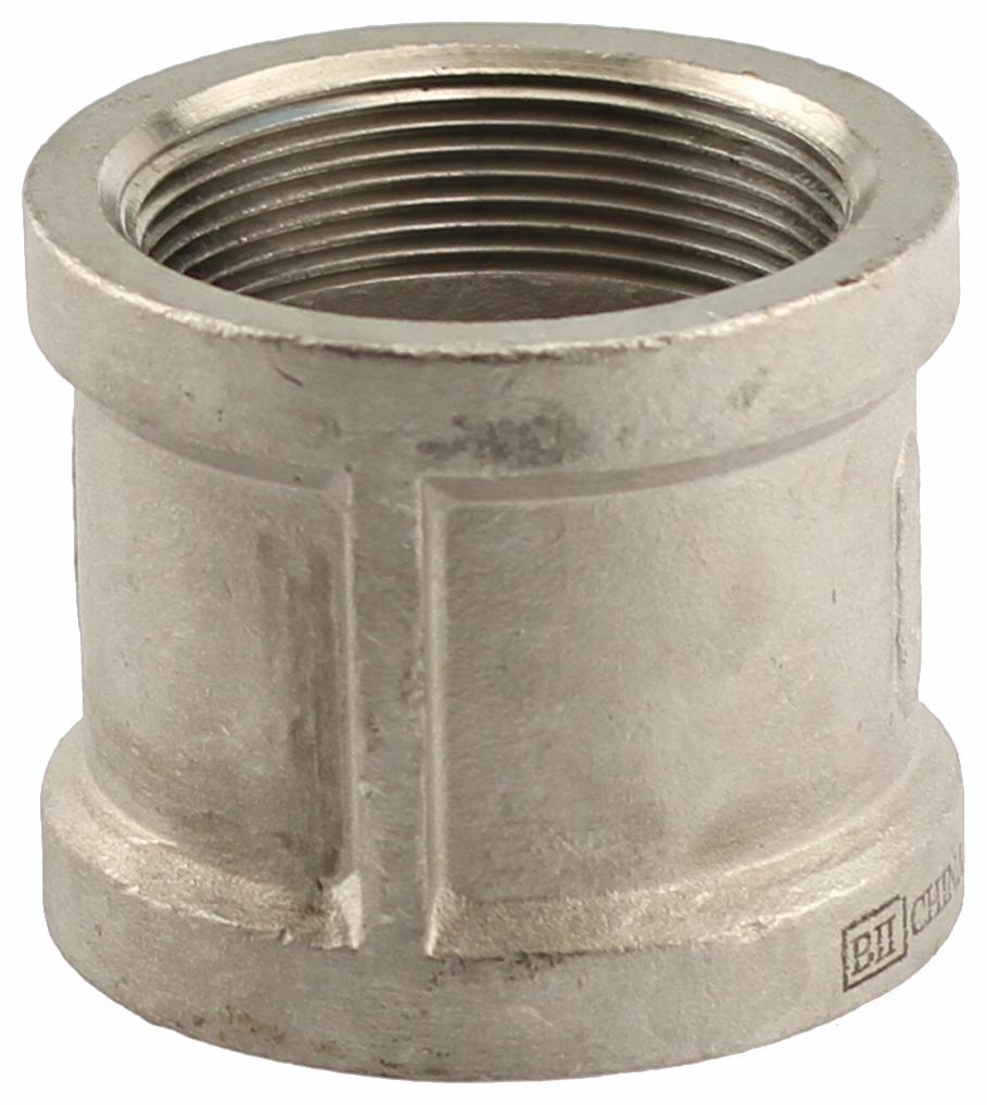 3 STAINLESS THRD 150# COUPLING