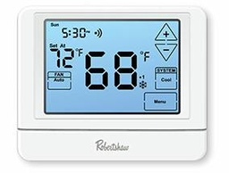 [7741100] Thermostat, Programmable, 7-Day, 5-1-1, NP, Touchscreen, WIFI, 4H/2C